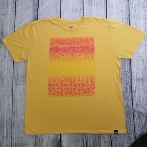 Vans Yellow Short Sleeve Graphic Tee